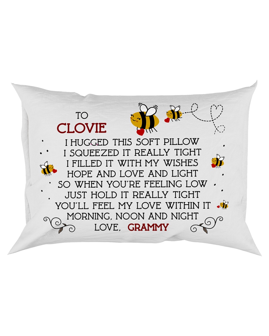 Clovie and Love Grammy Rectangular Pillowcase