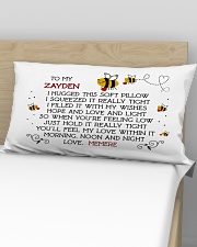 Zayden love Memere Rectangular Pillowcase aos-pillow-rectangular-front-lifestyle-02