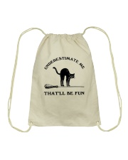 Cat Halloween 17 Drawstring Bag tile