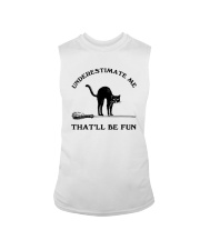 Cat Halloween 17 Sleeveless Tee tile