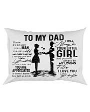 Pillow - To My Dad - Daughter Rectangular Pillowcase front