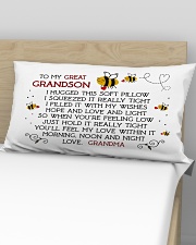 Grandma - Great Grandson Rectangular Pillowcase aos-pillow-rectangular-front-lifestyle-02