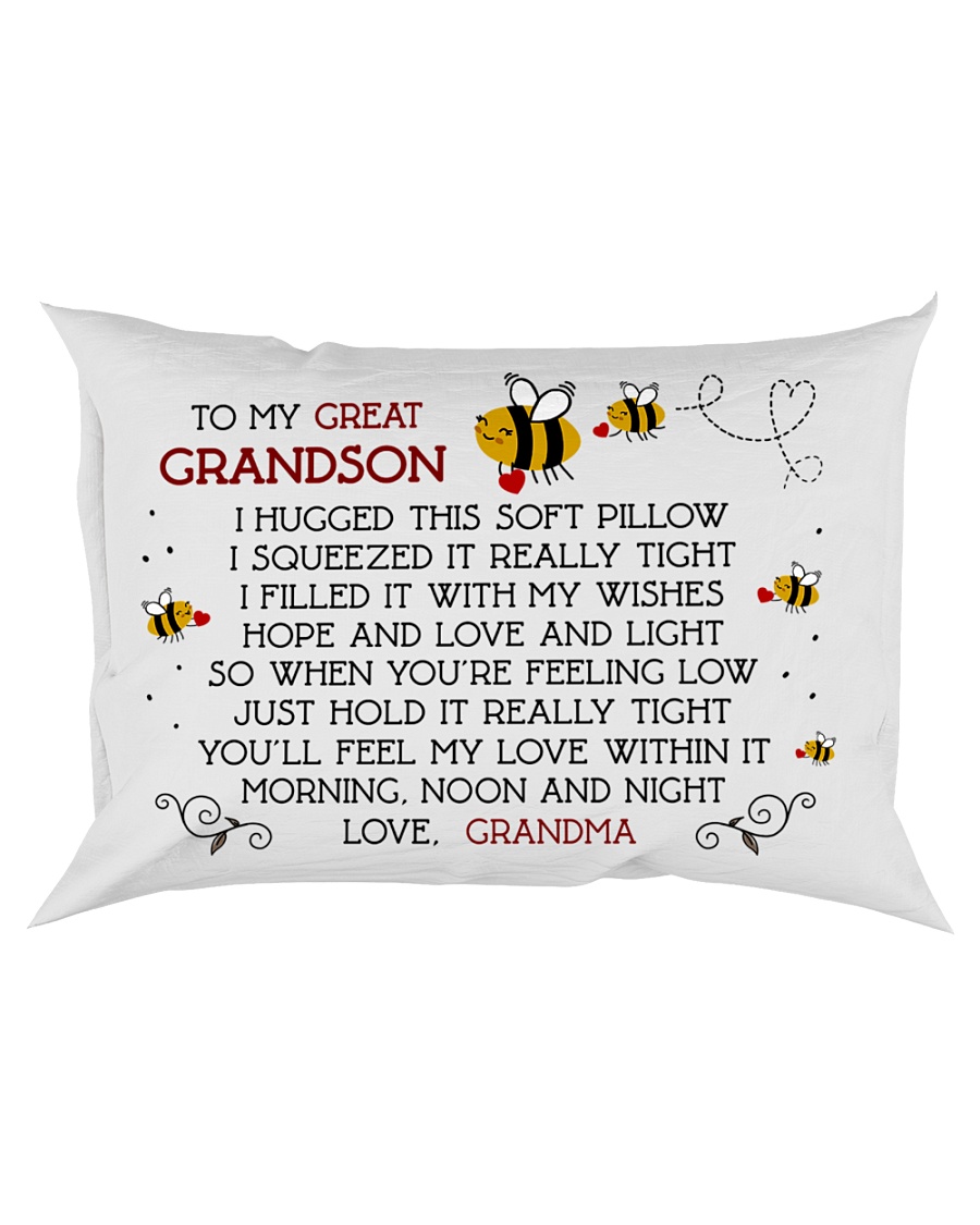 Grandma - Great Grandson Rectangular Pillowcase