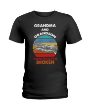 Grandma and Grandson Ladies T-Shirt front