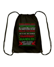 CHRISTMAS IS COMING Drawstring Bag thumbnail