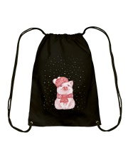 CHRISTMAS IS COMING Drawstring Bag thumbnail