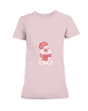 CHRISTMAS IS COMING Premium Fit Ladies Tee thumbnail