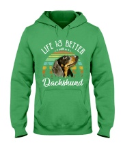 LIFE IS BETTER WITH A DACHSHUND Hooded Sweatshirt thumbnail