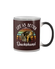 LIFE IS BETTER WITH A DACHSHUND Color Changing Mug thumbnail