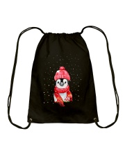 CHRISTMAS IS COMING Drawstring Bag thumbnail