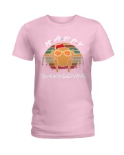 HAPPY THANKSGIVING Ladies T-Shirt thumbnail