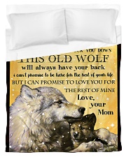 TO MY SON Duvet Cover - Twin thumbnail