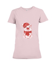 CHRISTMAS IS COMING Premium Fit Ladies Tee thumbnail