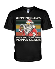 PAPA CLAUS V-Neck T-Shirt thumbnail
