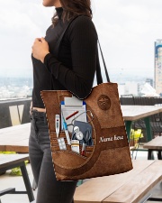 MEDICAL ASSISTANT BAG-ACCESSORY POUCH-PILLOW All-over Tote aos-all-over-tote-lifestyle-front-04