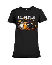 DACHSHUND HALLOWEEN 2020 EW PEOPLE Premium Fit Ladies Tee tile