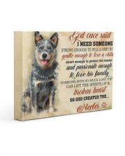 HEELER CANVAS - GOD ONCE SAID 14x11 Gallery Wrapped Canvas Prints front