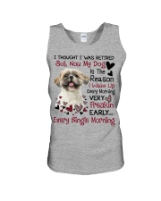 MY DOG IS THE REASON Unisex Tank tile