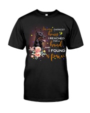 IN MY DARKEST HOURS I REACHED FOR A HAND Premium Fit Mens Tee tile