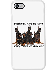 DOBERMANS MAKE ME HAPPY Phone Case tile