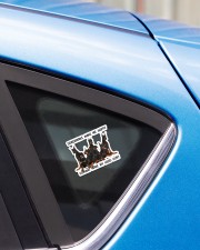 DOBERMANS MAKE ME HAPPY Sticker - Single (Horizontal) aos-sticker-single-horizontal-lifestyle-front-27
