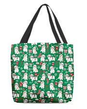 CHRISTMAS SHIH TZU All-Over Tote tile