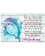 DOLPHIN - WHEN I SAY I LOVE YOU MORE 17x11 Poster front