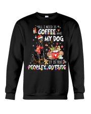 ALL I NEED IS COFFEE AND MY DOG Crewneck Sweatshirt tile
