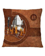 SCULPTURE-ACCESSORY POUCH-PILLOW Square Pillowcase tile