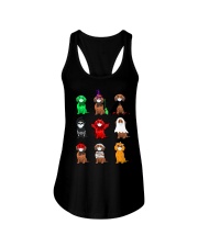 DACHSHUND HALLOWEEN 2020 Ladies Flowy Tank tile
