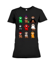 DACHSHUND HALLOWEEN 2020 Premium Fit Ladies Tee tile