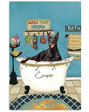 PERSONALIZED DOBERMAN POSTER 11x17 Poster front