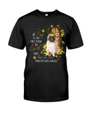 A PUG IS THE ONLY THING ON EARTH Premium Fit Mens Tee tile