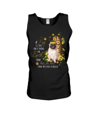 A PUG IS THE ONLY THING ON EARTH Unisex Tank tile