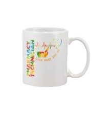 PHARMACY TECHNICIAN LOVE WHAT YOU DO TICKER Mug tile