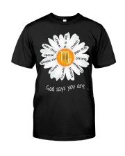 VIRGO GIRL - GOD SAYS YOU ARE Premium Fit Mens Tee tile