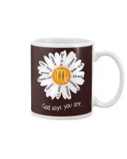 VIRGO GIRL - GOD SAYS YOU ARE Mug tile