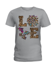 DOLPHIN - LOVE Ladies T-Shirt tile