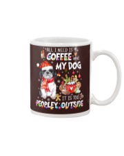 ALL I NEED IS COFFEE AND MY DOG Mug tile
