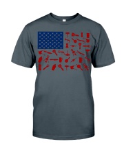 BARTENDER USA FLAG Classic T-Shirt tile