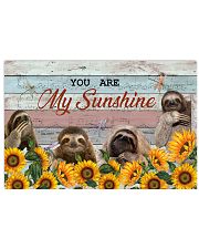 SLOTH - YOU ARE MY SUNSHINE POSTER 17x11 Poster front