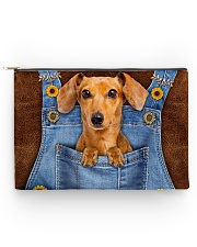 DACHSHUND CLOTH TOTE-ACCESSORY POUCH-PILLOW Accessory Pouch tile