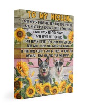 HEELER - TO MY PUG CANVAS 11x14 Gallery Wrapped Canvas Prints front
