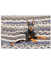 DOBERMAN BATH MAT - DOORMAT Horizontal Poster tile