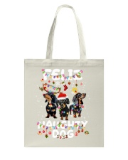 FELIZ NAUGHTY DOG Tote Bag tile