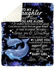 TO MY DAUGHTER BLANKET - QUILT Sherpa Fleece Blanket tile