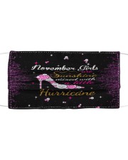 NOVEMBER GIRLS Cloth face mask front