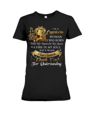 I'M A CAPRICORN WOMAN Premium Fit Ladies Tee tile