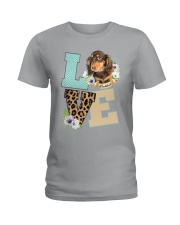 LOVE DACHSHUND Ladies T-Shirt tile