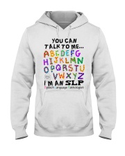 I'M AN SLP Hooded Sweatshirt front